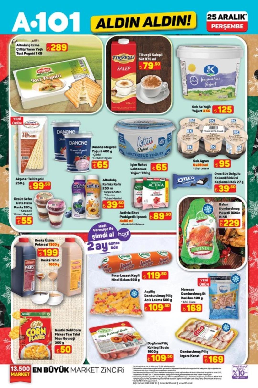 A101 e motorsiklet geliyor! 25 Aralık 2025 A101 katalog yayınlandı! 2