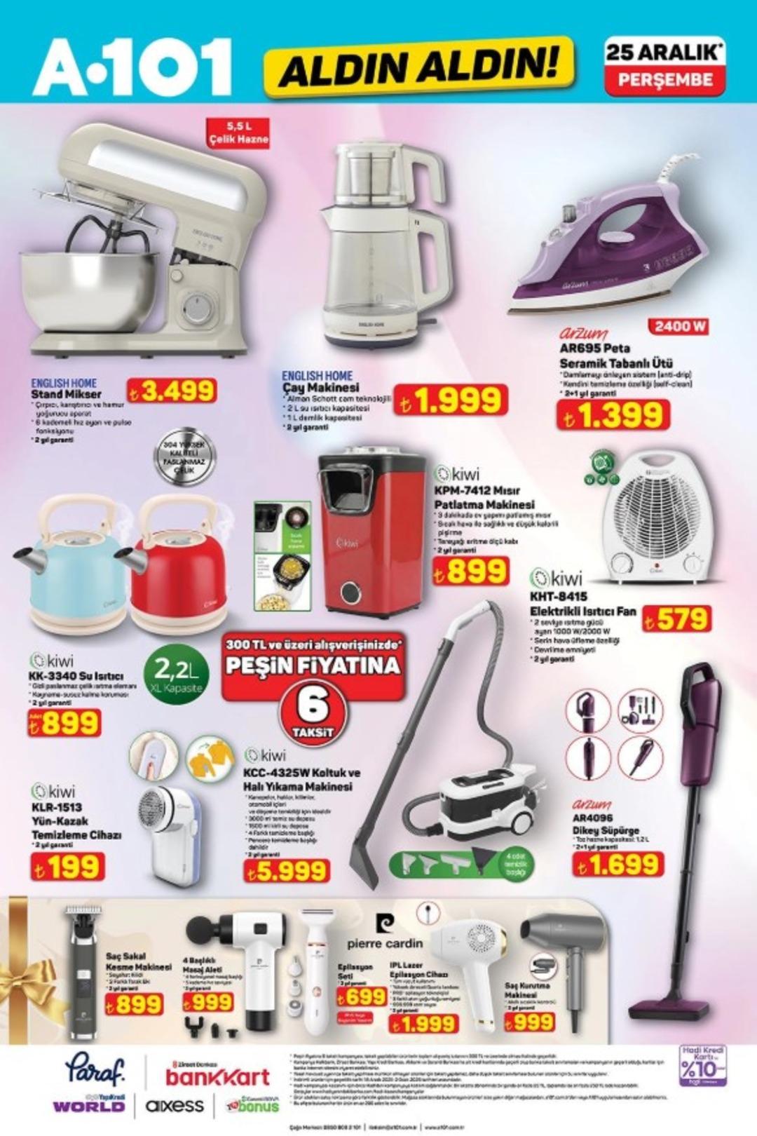 A101 e motorsiklet geliyor! 25 Aralık 2025 A101 katalog yayınlandı! 10