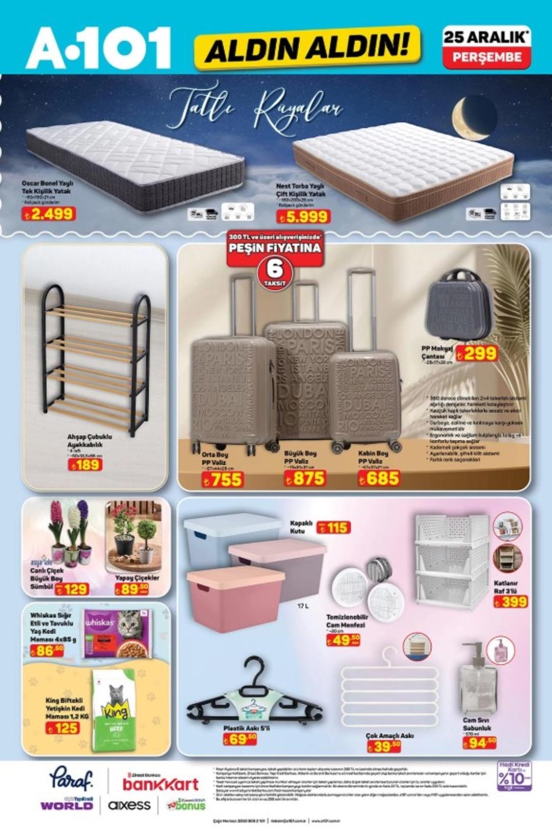 A101 e motorsiklet geliyor! 25 Aralık 2025 A101 katalog yayınlandı! 12