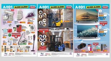 A101'e elektrikli forklift geliyor! 