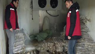 Değeri 4 milyon lira olan bozulmuş kokore&ccedil; ele ge&ccedil;irildi