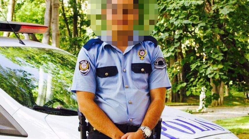 Polis arabasında genç kadına kabusu yaşattı! 