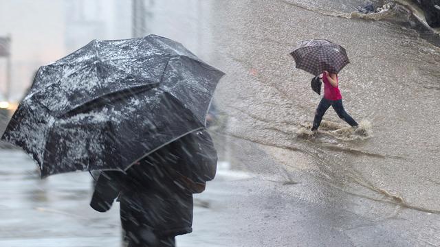 Meteoroloji il il açıkladı: 36 kente sağanak ve kar yağışı geliyor!