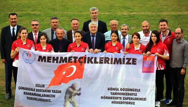 Görme Engelliler Goalball Kadınlar A-Milli Takımı Tokat'ta kampa girdi