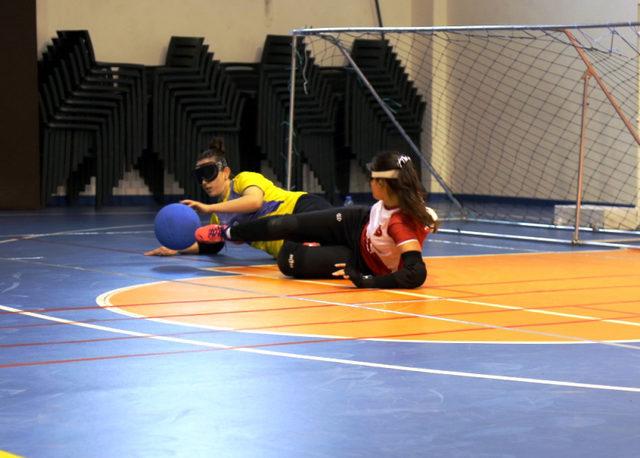 Görme Engelliler Goalball Kadınlar A-Milli Takımı Tokat'ta kampa girdi