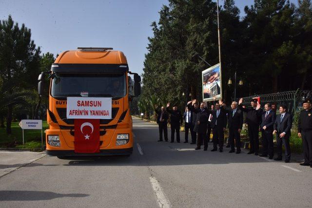 Samsun Afrin’in yanında