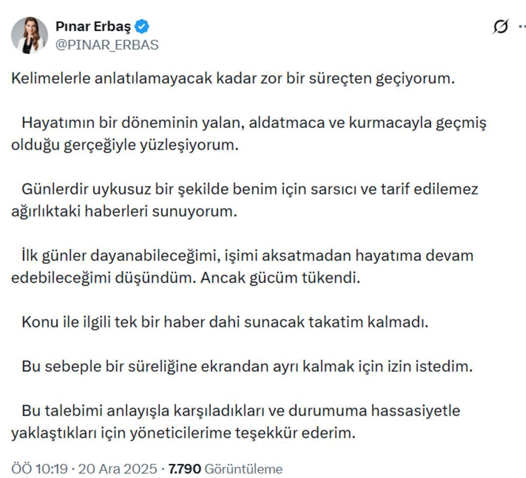 Mehmet Akif Ersoy un eski eşi Pınar Erbaş sessizliğini bozdu: "Gücüm tükendi" 2