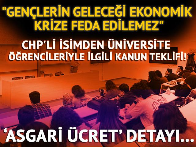 KYK kredi ve bursları asgari &uuml;crete endekslensin