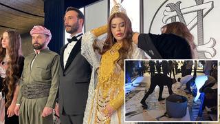 Barzani ailesiyle İzol Aşireti evliliği! Geline kilolarca altın takıldı, düğünde deste deste para saçıldı 