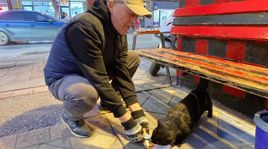 Bu taksi durağı esnafın hayvan sevgisi ile &ouml;ne &ccedil;ıkıyor