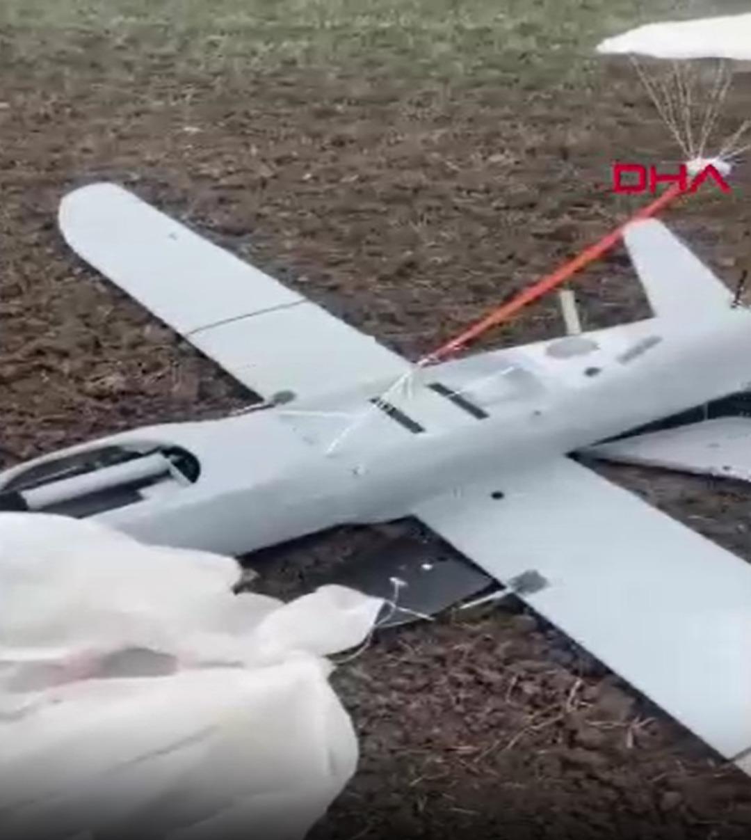 SON DAKİKA | Balıkesir de İHA düştü! Bölgeden ilk görüntüler geldi 1