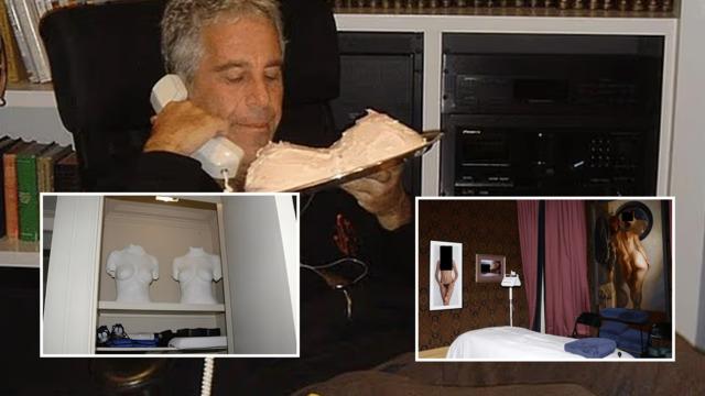 İşte sapık Epstein'ın evi: Erotik resimler ve oyuncaklar, yatak kaydeden kamera...