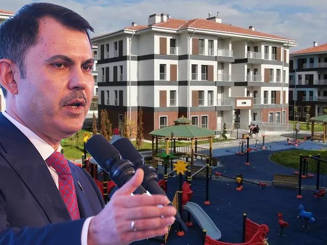 Bakan Kurum a&ccedil;ıkladı! 500 bin Sosyal Konut Projesine başvuru sayısı belli oldu