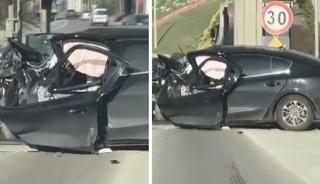 Gişenin beton bariyerine &ccedil;arptılar! Anne ile oğlunun feci &ouml;l&uuml;m&uuml;