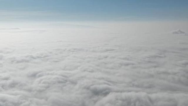 Kırıkkale sisle kaplandı, manzara dronla görüntülendi