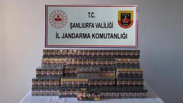 Şanlıurfa’da 6 bin 820 paket kaçak sigara ele geçirildi
