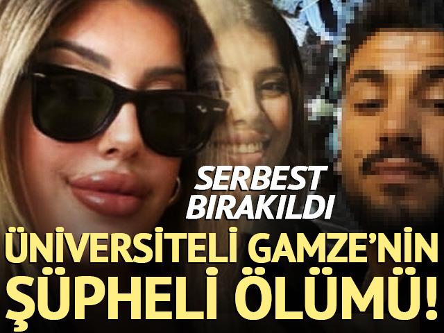 &Uuml;niversiteli Gamze'nin ş&uuml;pheli &ouml;l&uuml;m&uuml;: Erkek arkadaşı serbest bırakıldı!
