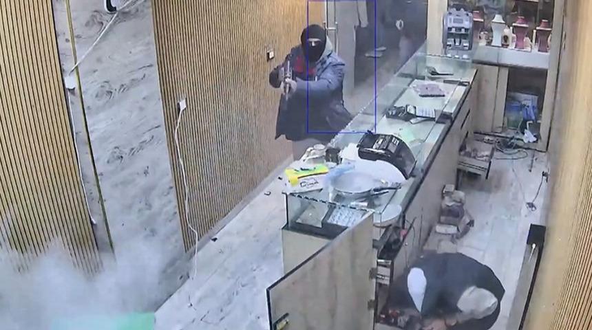 Suriye&rsquo;nin Halep kentinde kuyumcu soygunu: 2 &ouml;l&uuml;