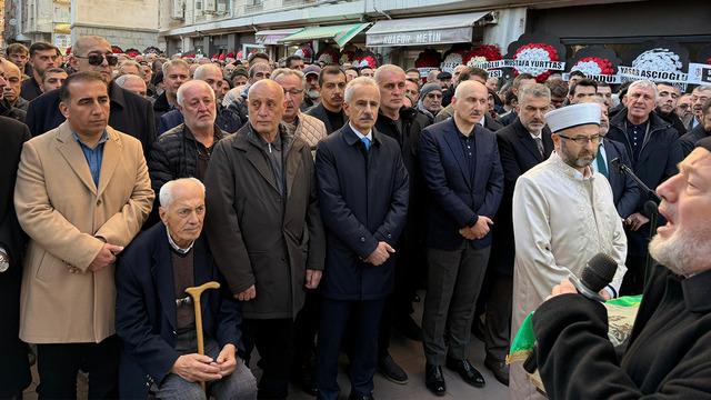 Bakan Uraloğlu, cenaze törenine katıldı