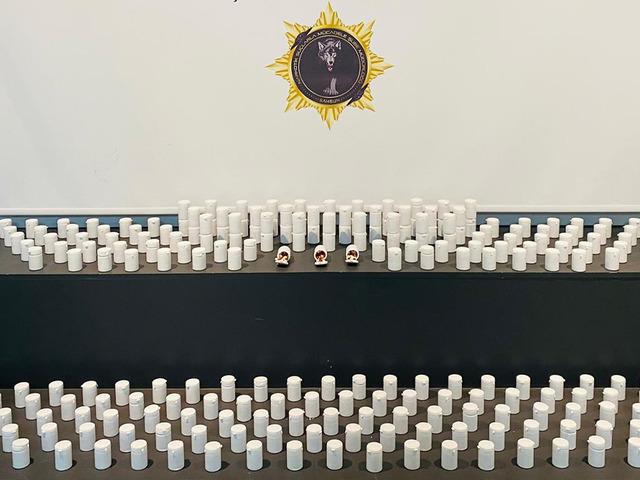 Samsun&rsquo;da 14 bin 100 sentetik hap ele ge&ccedil;irildi