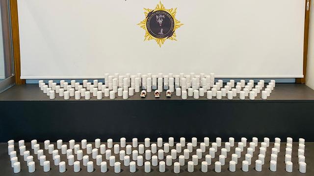 Samsun’da 14 bin 100 sentetik hap ele geçirildi