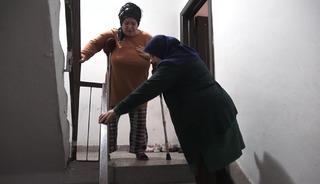 Samsun'da engelli kadının zorluklarla imtihanı