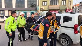 5 dakikada önce taburcu oldu kazada yaralandı