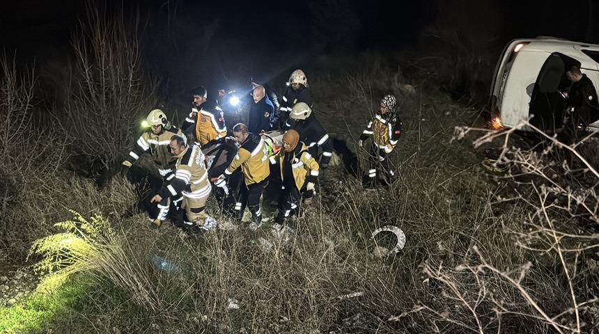 K&uuml;tahya'da trafik kazası! 1 yaralı