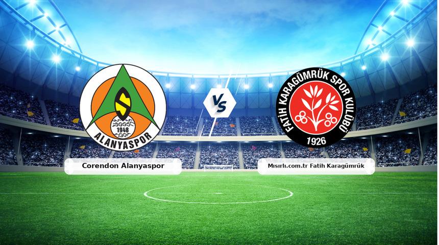 CANLI | Corendon Alanyaspor - Mısırlı.com.tr Fatih Karag&uuml;mr&uuml;k ma&ccedil; anlatımı! Ma&ccedil; ne zaman? Saat ka&ccedil;ta ve hangi kanalda? - 21 Aralık 2025