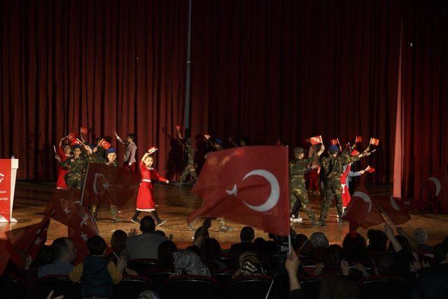 Sevgi Evleri Çocukları Çanakkale Şehitleri için etkinlik düzenledi