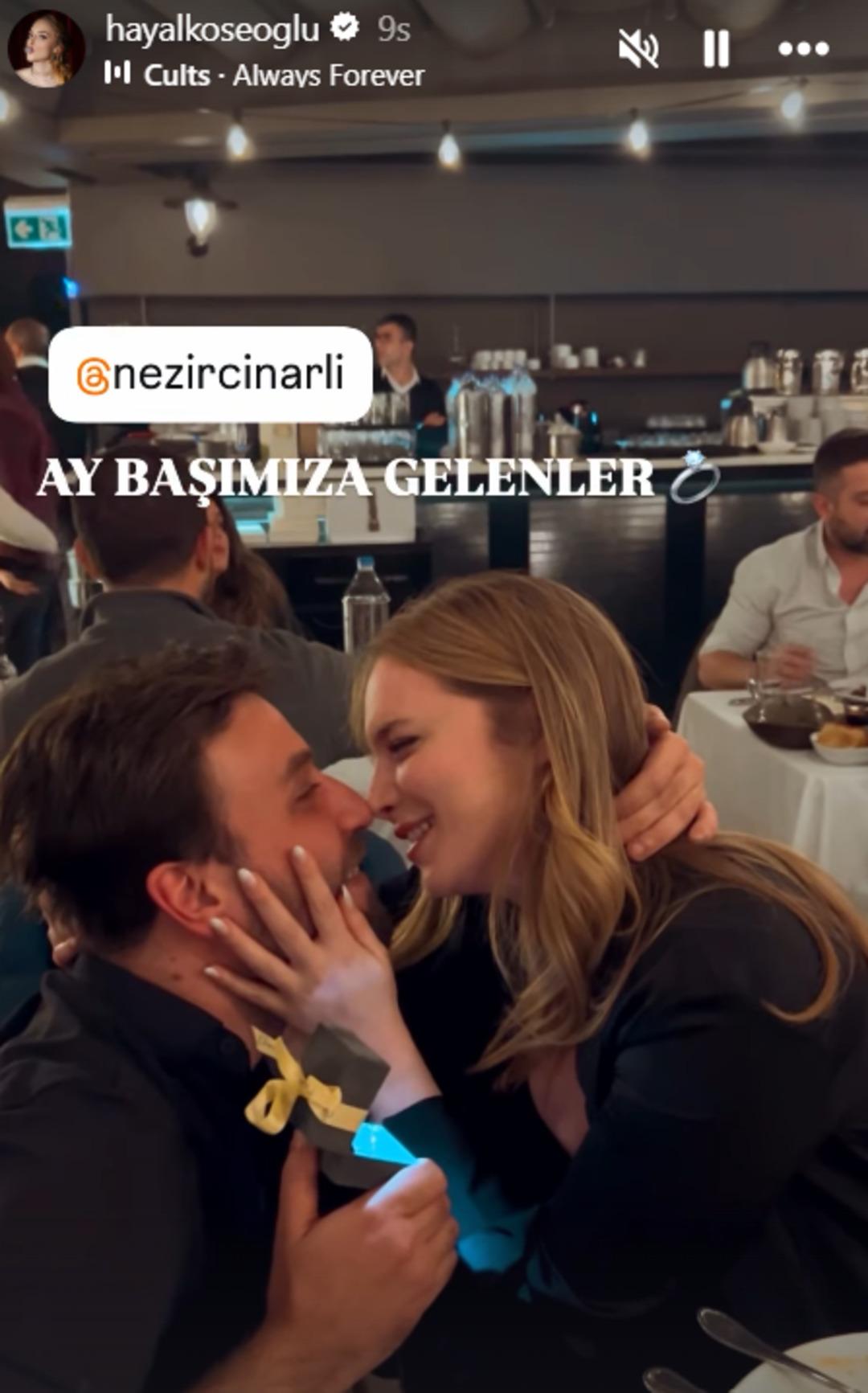 Hayal K&ouml;seoğlu doğum g&uuml;n&uuml;nde evlilik teklifi aldı! Hayal K&ouml;seoğlu nun sevgilisi kim? 2