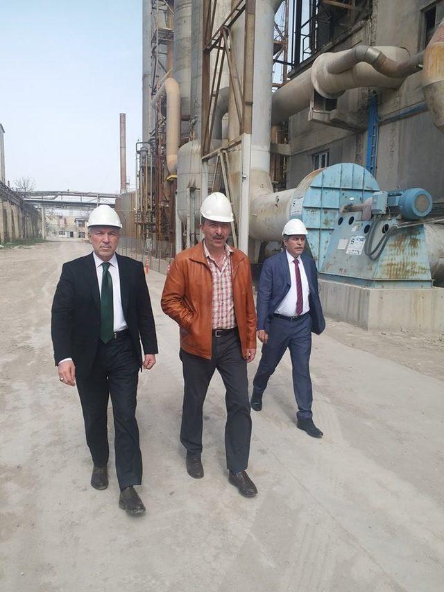 Başkan&rsquo;dan Azot&rsquo;a ziyaret 1