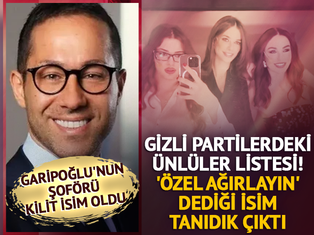 Kasım Garipoğlu&rsquo;nun uyuşturucu partilerinde '&ouml;zel ağırlayın' dediği isim tanıdık &ccedil;ıktı! Derin Talu iddiası 