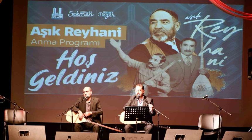 Aşık Reyhani memleketinde anıldı