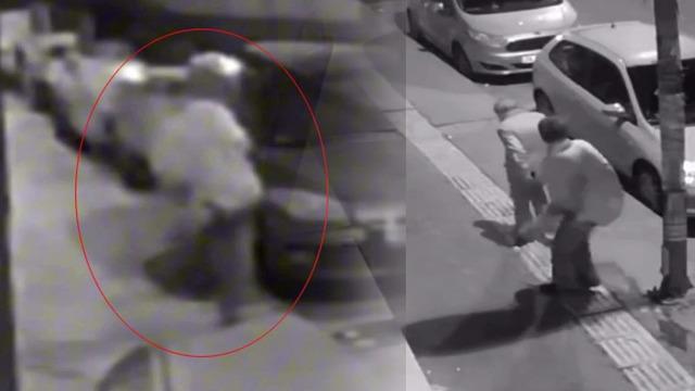 Esenyurt'ta alkollü kadın, yaşlı adamı acımasızca darbetti! O anlar saniye saniye kamerada