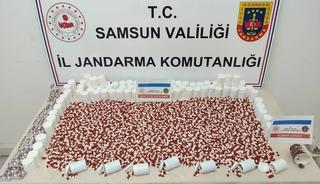 Samsun'da uyuşturucu operasyonu! 7 bin sentetik ecza hapı ele ge&ccedil;irildi