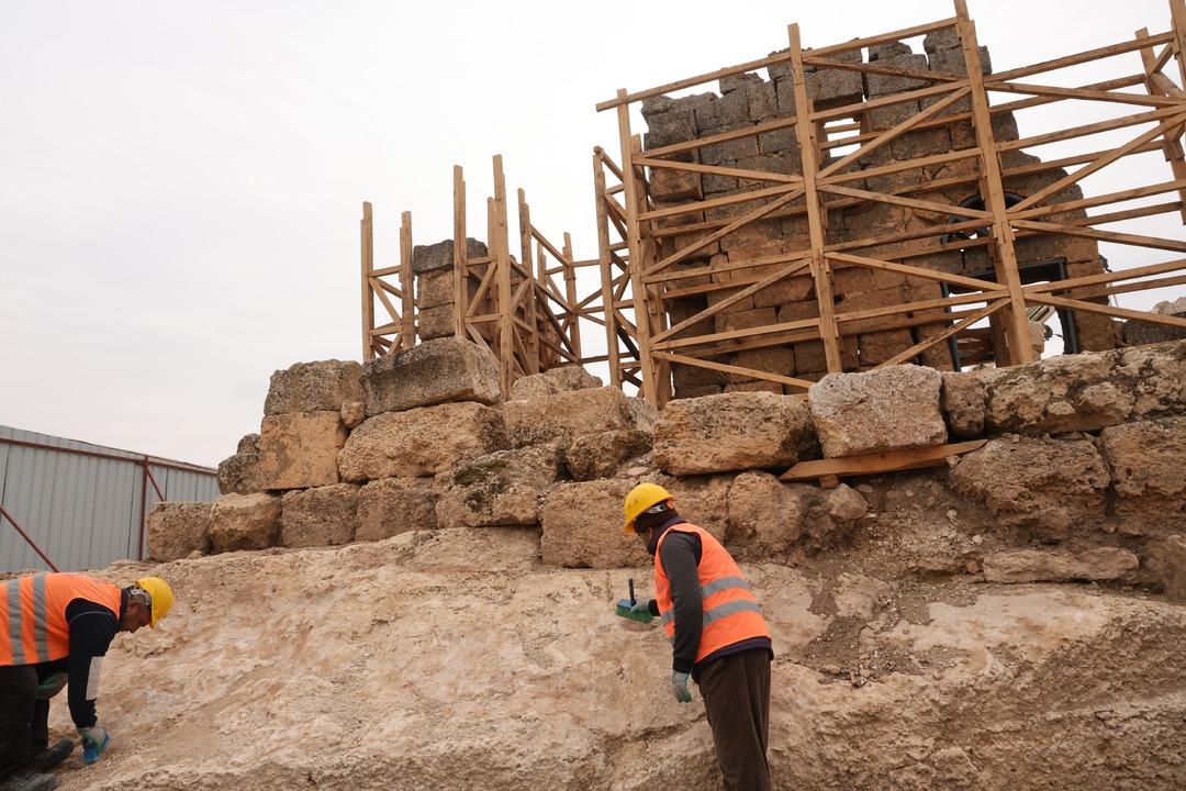 Roma İmparatorluğu nun doğudaki son izi i&ccedil;in Diyarbakır da yoğun uğraş! 2