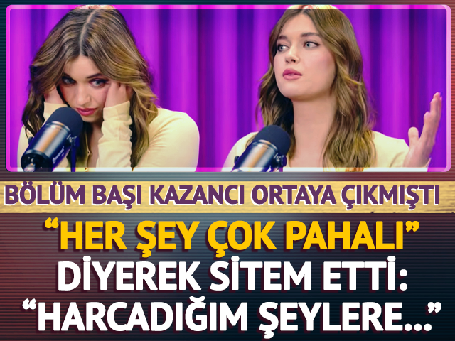 Afra Sara&ccedil;oğlu "Her şey &ccedil;ok pahalı" diyerek sitem etti