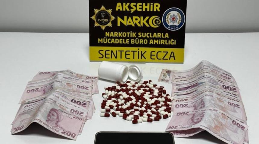 Akşehir&rsquo;de uyuşturucu operasyonu: 1 tutuklama