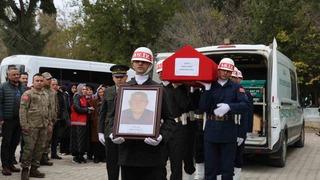 Kıbrıs Gazisi son yolculuğuna uğurlandı