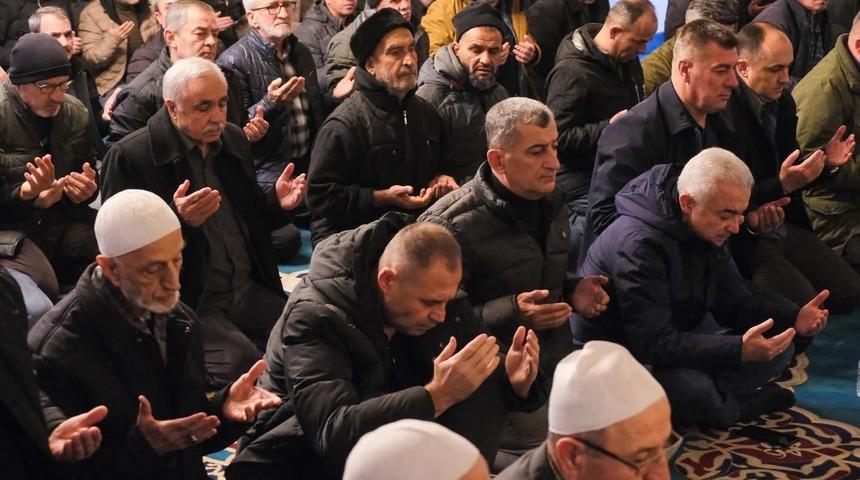 Kırklareli&rsquo;nde şehit G&ouml;ktan &Ouml;z&uuml;pek i&ccedil;in mevlit okutuldu