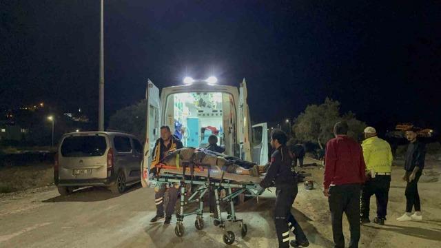 Direksiyon hakimiyetini kaybeden alkoll&uuml; s&uuml;r&uuml;c&uuml; yaralandı 2