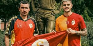 Mauro Icardi Gheorghe Hagi'yi de ge&ccedil;ti! Galatasaray tarihine ge&ccedil;ti