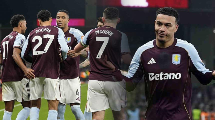 Fenerbah&ccedil;e'nin Avrupa'daki rakibi Aston Villa, Manchester United&rsquo;ı da devirdi!