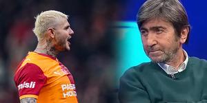Rıdvan Dilmen Icardi i&ccedil;in bombayı patlattı! Ma&ccedil; biter bitmez a&ccedil;ıkladı