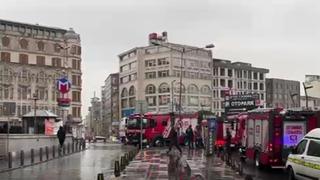 Şişhane metro istasyonunda intihar girişimi! Seferler durdu