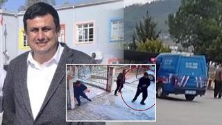 Mersin'de tüfekli dehşet! 12 yaşındaki öğrenci okul müdürünü vurdu: O anlar kamerada