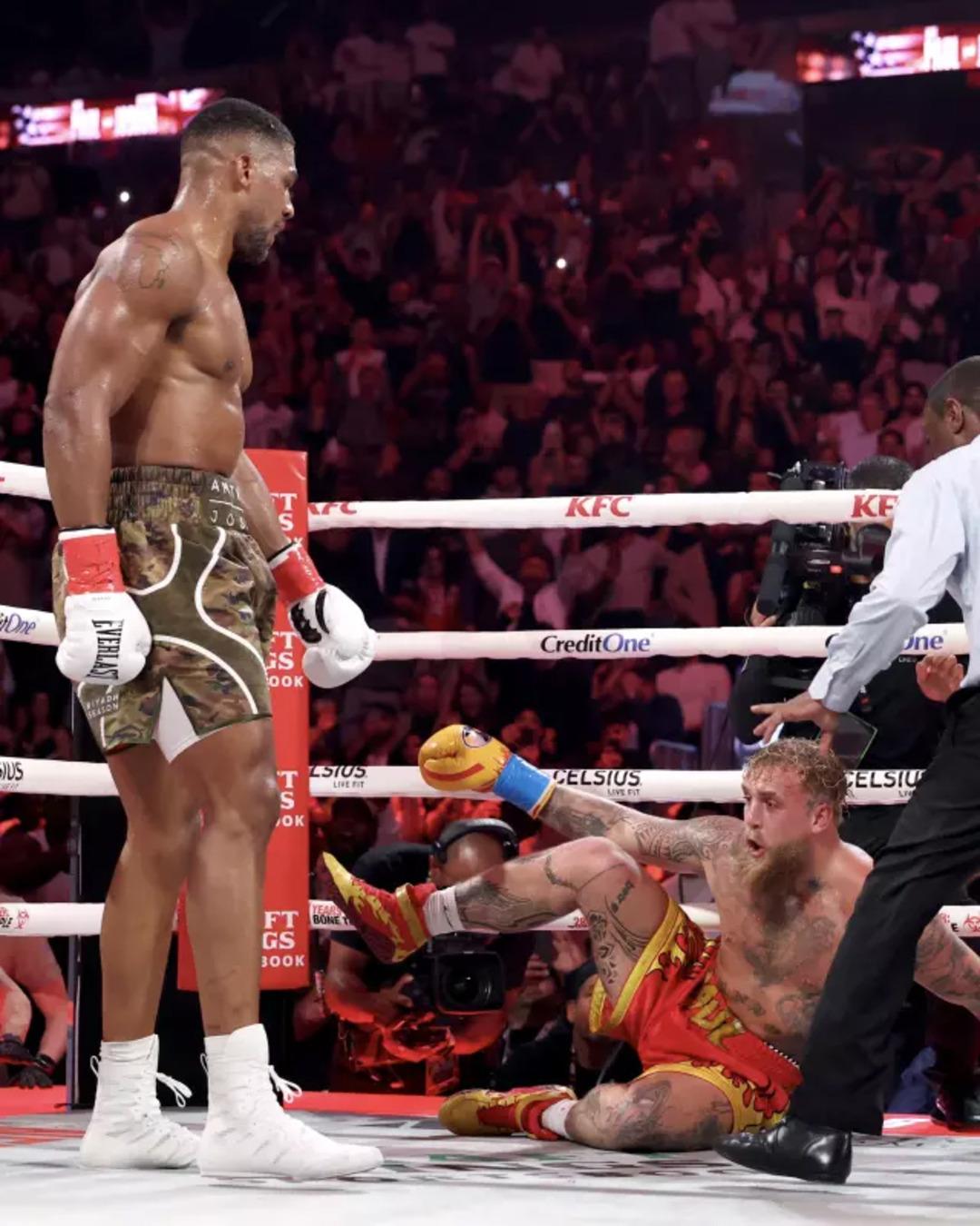 Anthony Joshua çenesini kırmıştı! Jake Paul un son hali gündem oldu 2