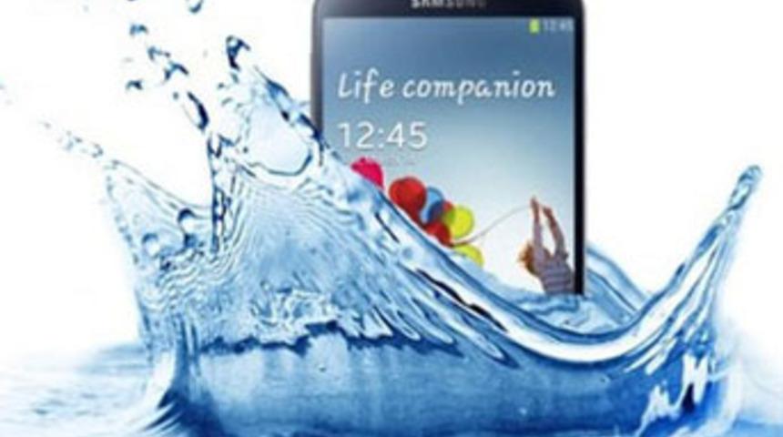 Su geçirmez Samsung Galaxy S4