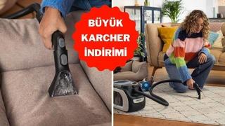 Küçük boyut dev performans: Karcher halı ve koltuk yıkama makinesi indirimde